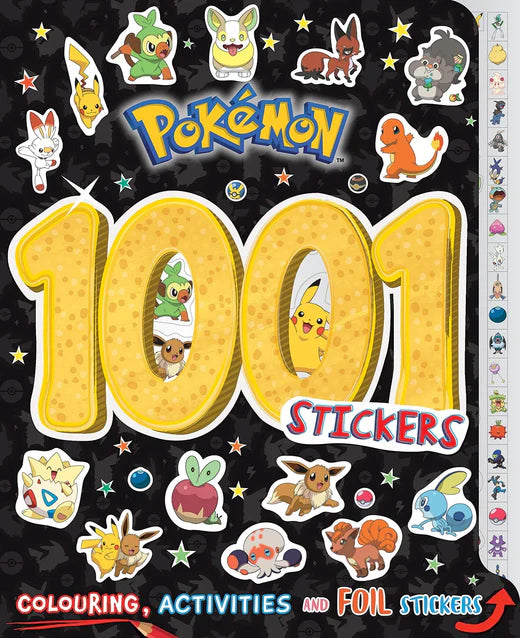 Pokemon 1001 Stickers