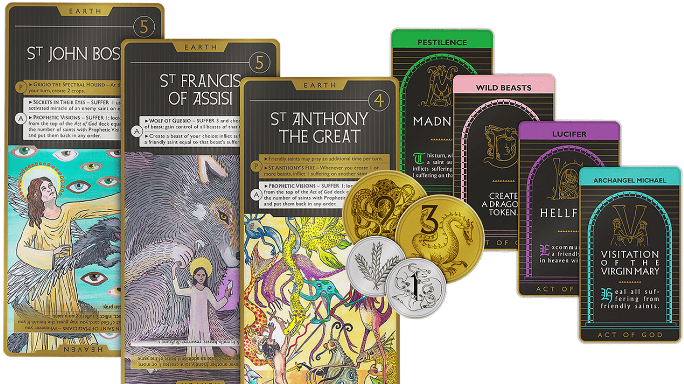 Saints: The Card Game (8411780874439)