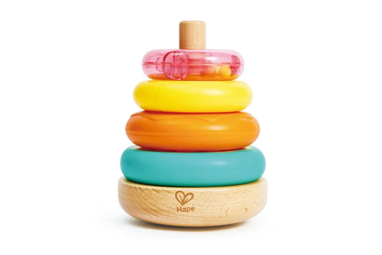Hape Stacking Doughnut Toy
