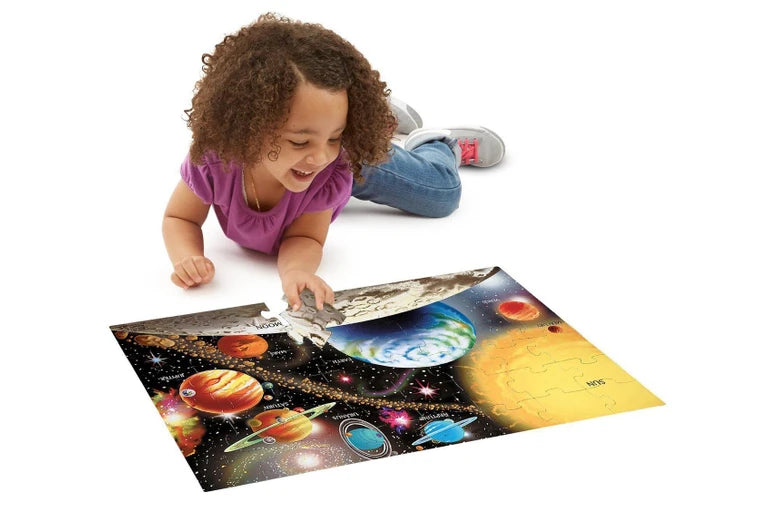 MD Solar System Floor Puzzle 48pc