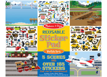 MD Reusable Sticker Pad Vehicles