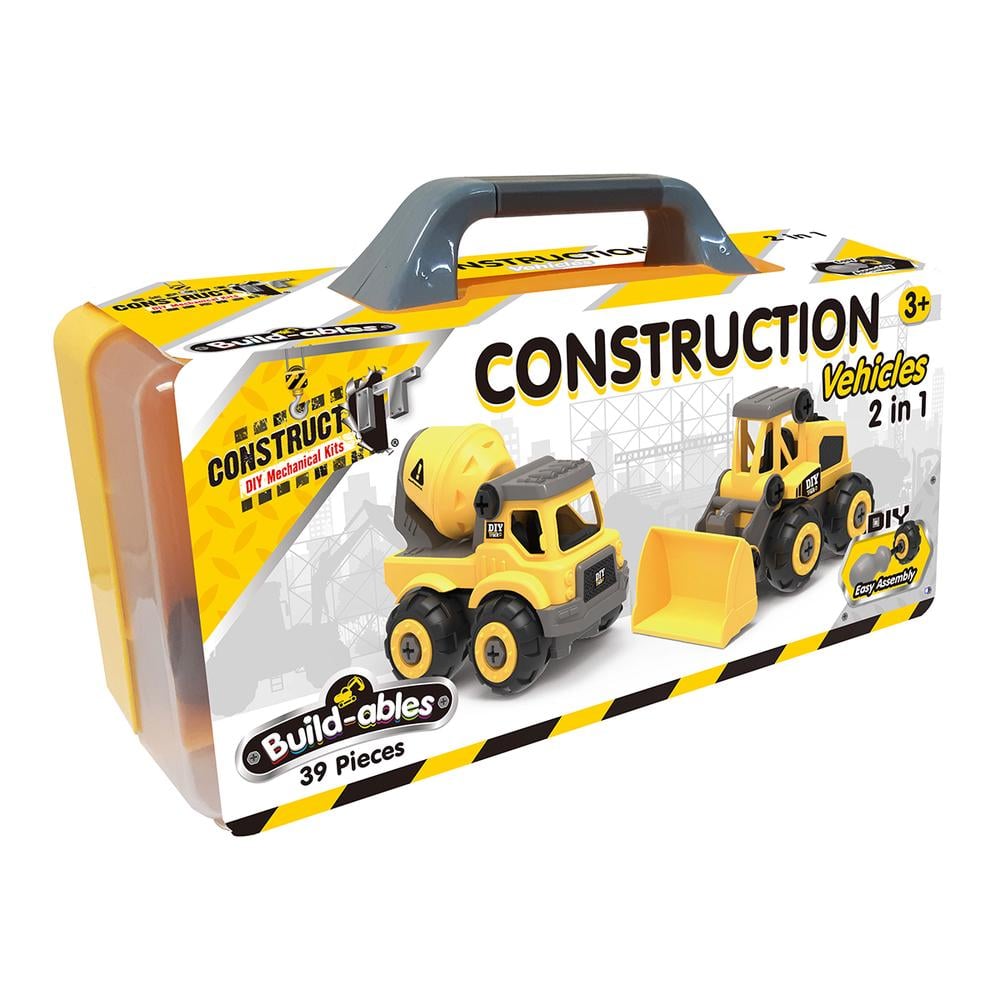 Build-ables Construction Vehicles 2in1 (8410997981383)