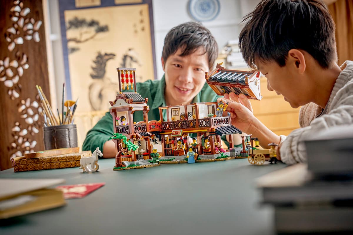 Lego Chinese NY Ancient Moon-Gazing Inn 80121