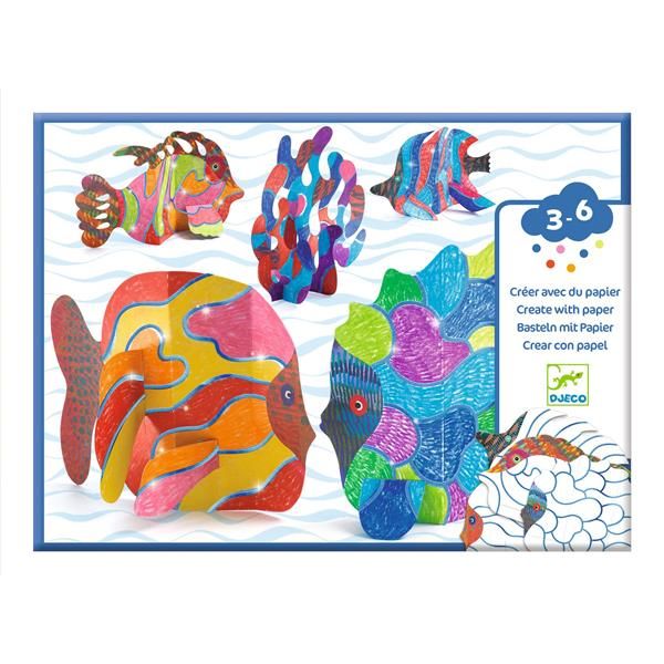 Djeco Create With Paper Under The Waves (8368487596231)