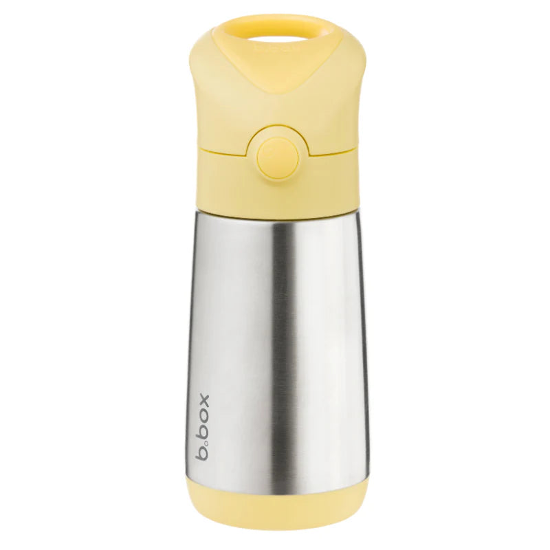 B.Box Insulated Drink Bottle 350ml Lemon Twist (8254672404679)