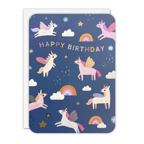 James Ellis Unicorns Happy Birthday (8418305278151)