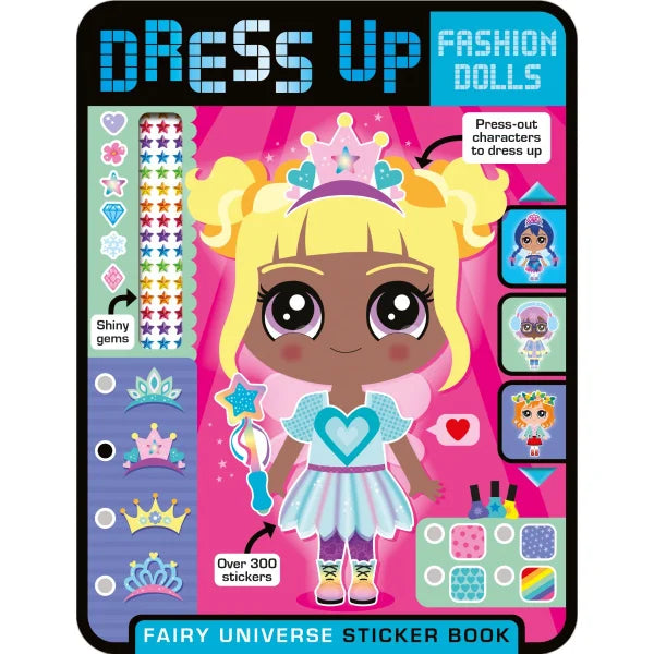 Dress Up Fashion Dolls: Fairy Sticker Book (8465297473735)