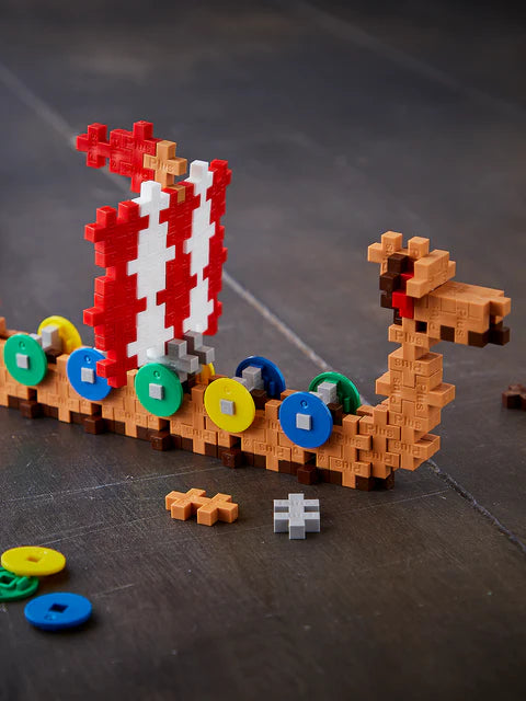 Plus Plus Viking Ship 100pc (8293382881479)