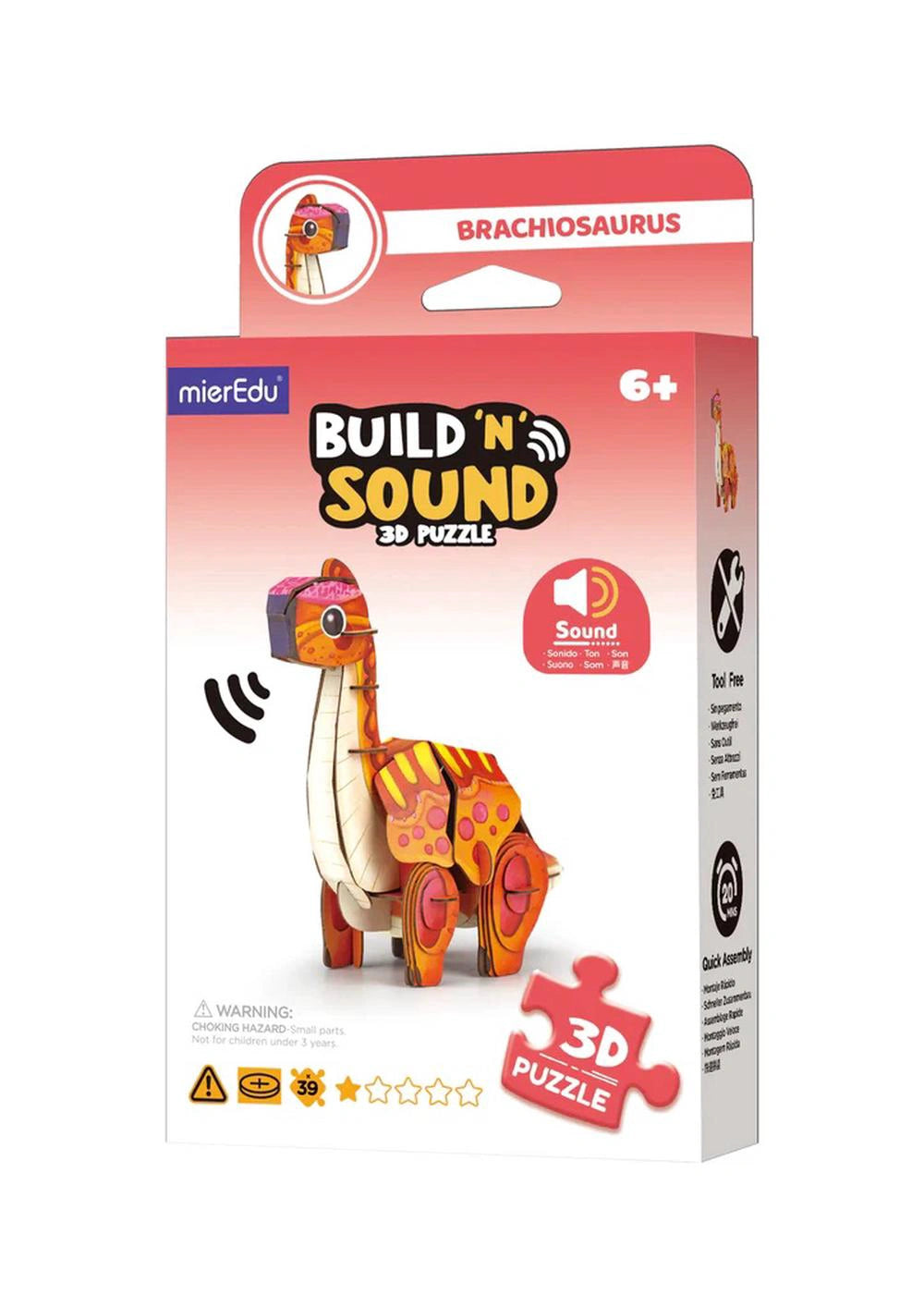 Build n Sound 3D Puzzle Brachiosaurus (8216362778823)