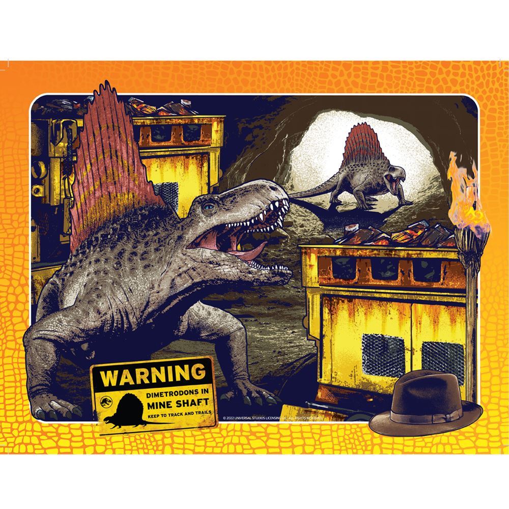 Jurassic World 96pc Dimetrodons in Mine Shaft (8382334664903)