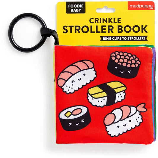 MP Foodie Baby Crinkle Fabric Stroller Book (7711388303559)