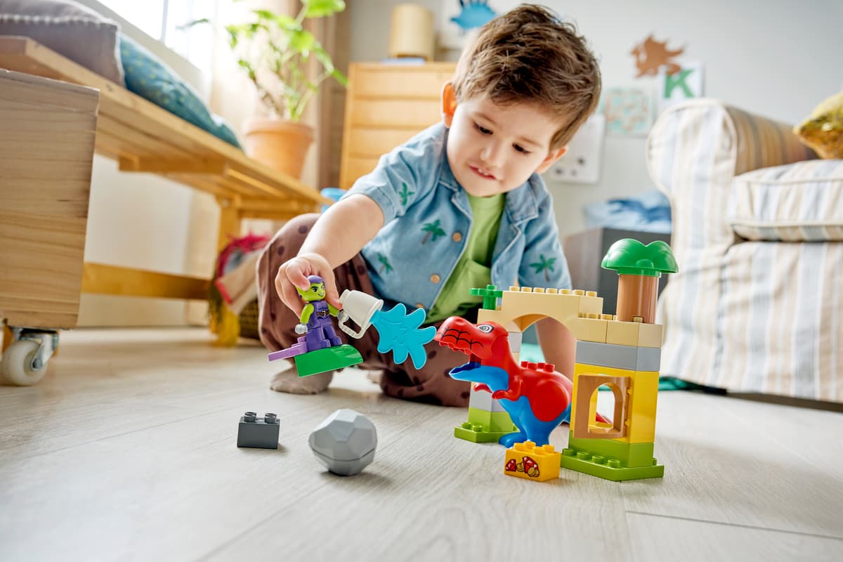 Lego Duplo Dinosaur Spidey vs Green Goblin 10463