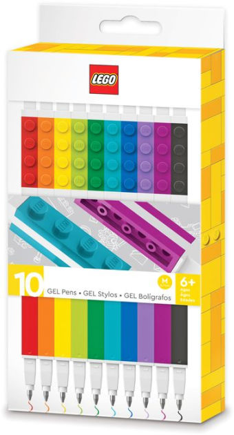 Lego Gel Pens 10pk (7779693363399)