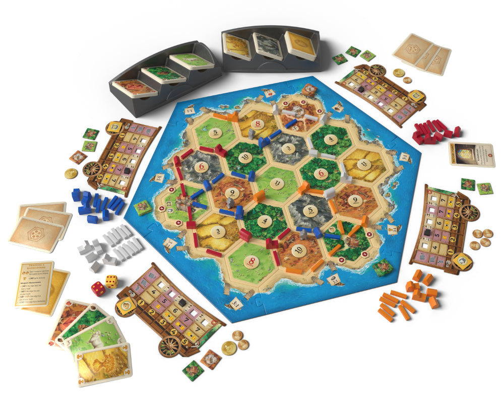Catan Traders and Barbarians Expansion (6th Edition) (8410011205831)