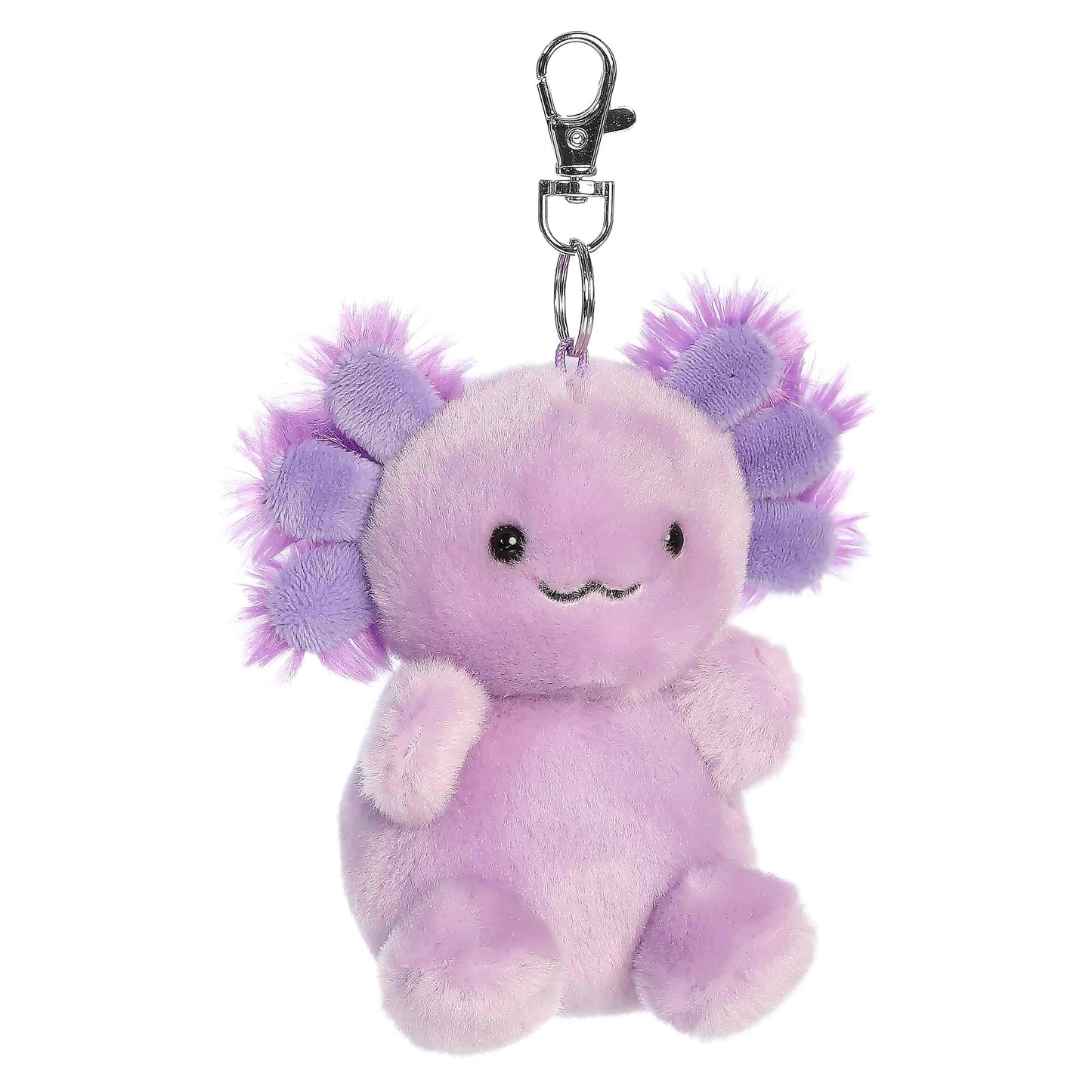 Palm Pals Clip Xavier Purple Axolotl