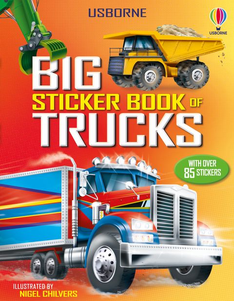 Big Sticker Book of Trucks (8407953965255)