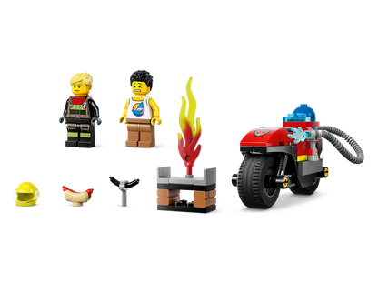 Lego City Fire Rescue Motorcycle 60410 (7859471122631)
