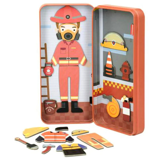 Magnetic Puzzle Firefighter (4580249632803)