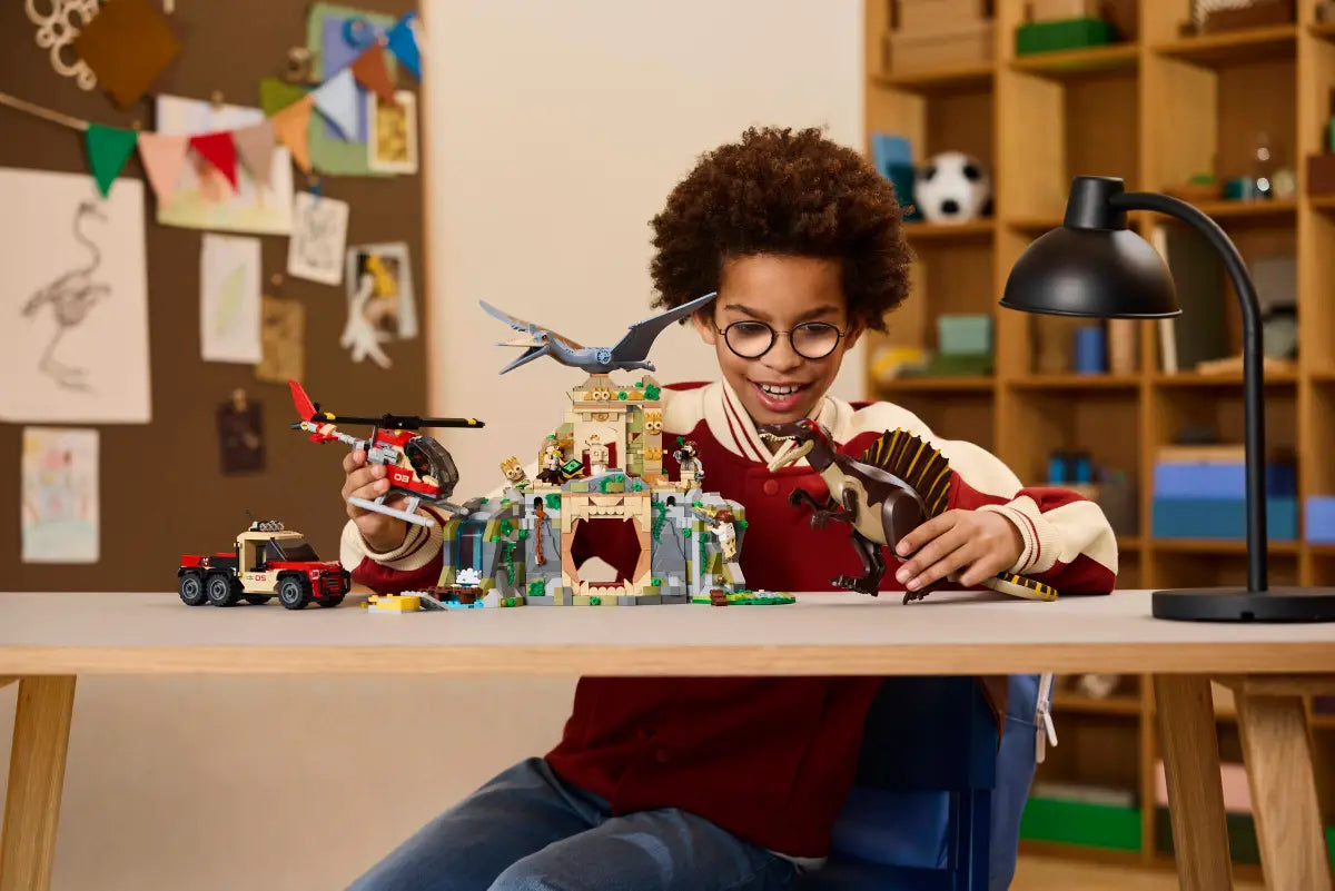 Lego Jurassic Spinosaurus & Quetzalcoatlus Air Mission 76976 (8384545161415)