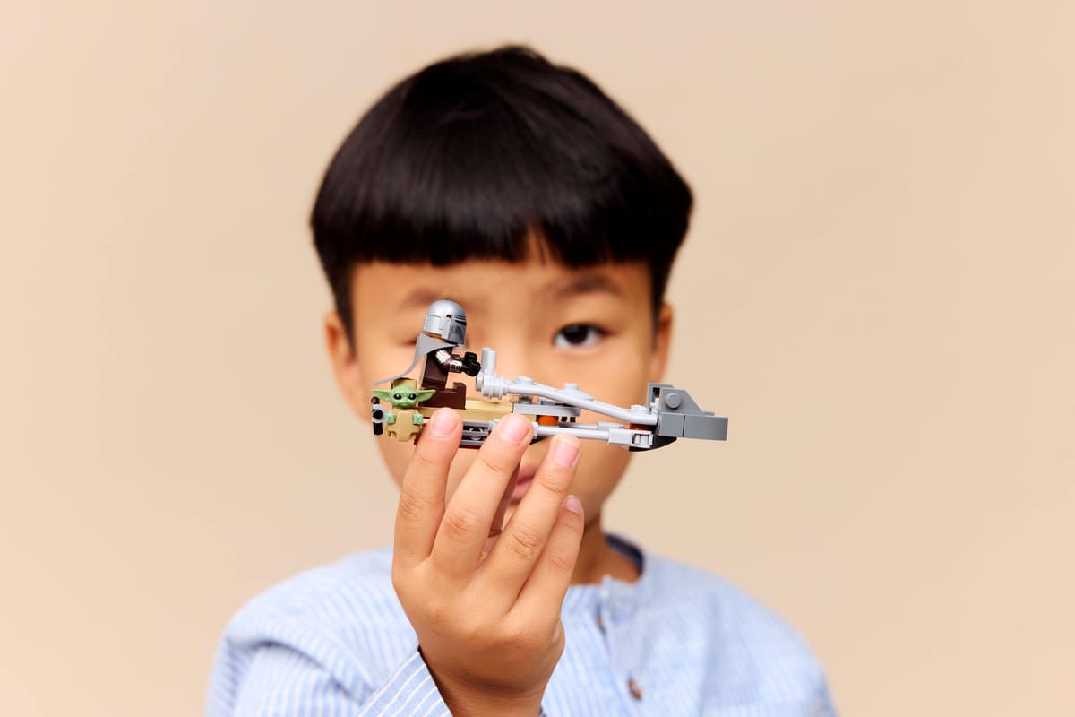 Lego SW The Mandalorian & Grogu's Speeder Bike 75436