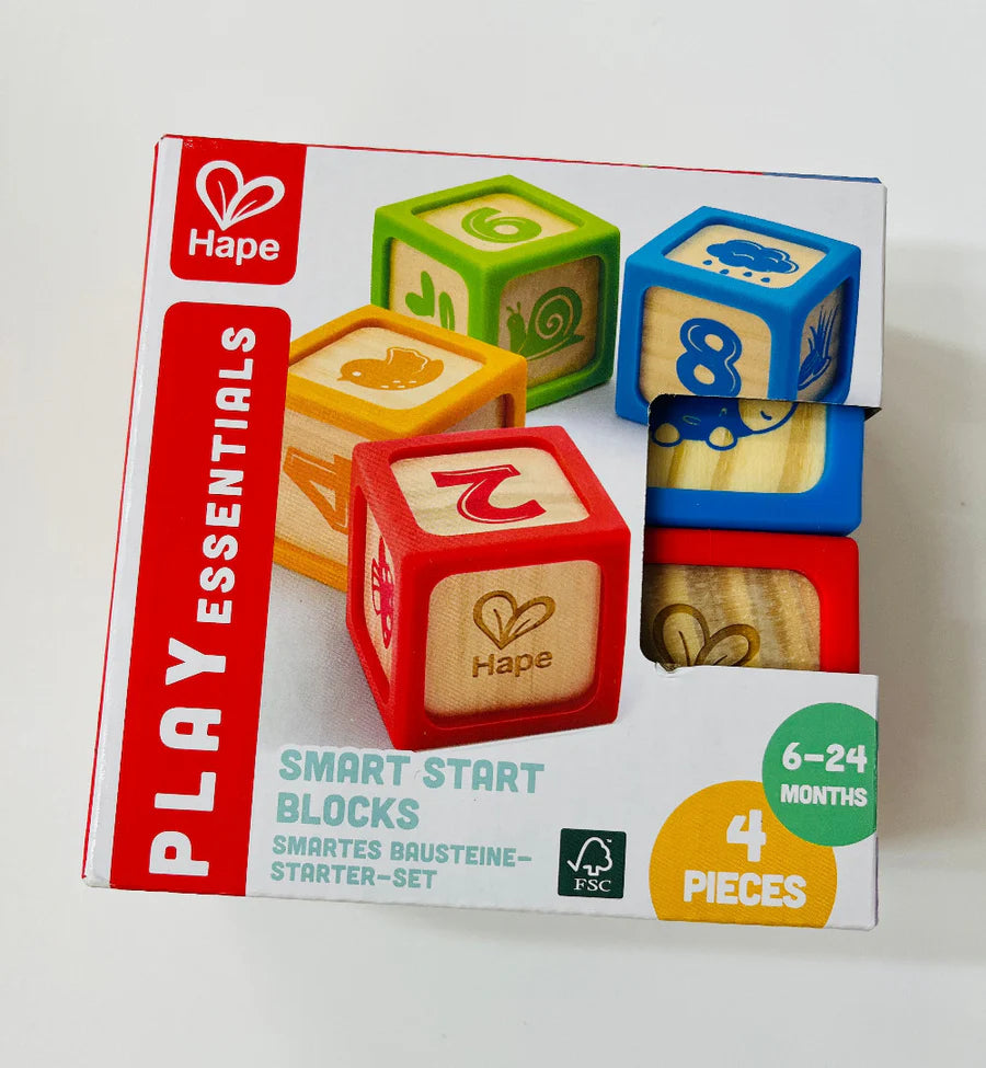 Hape Smart Start Blocks 4pc (8391968358599)