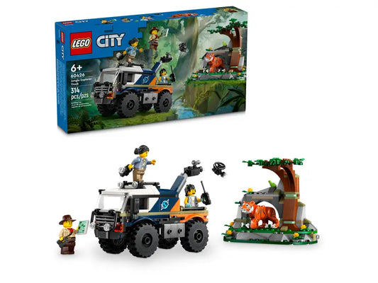 Lego City Jungle Explorer Off Road Truck 60426 (8067612180679)