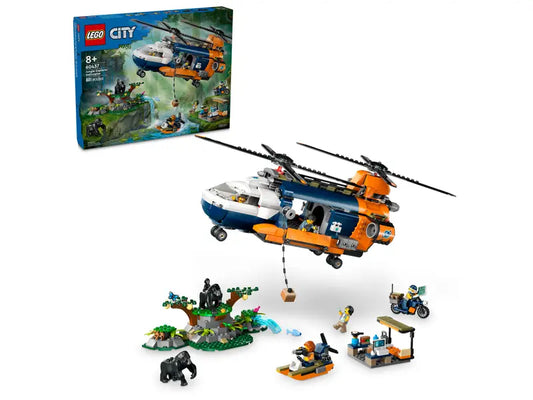 Lego City Jungle Explorer Helicopter 60437 (8067616440519)