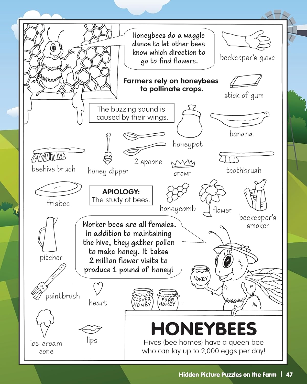 Hidden Picture Puzzles On The Farm (8474528940231)