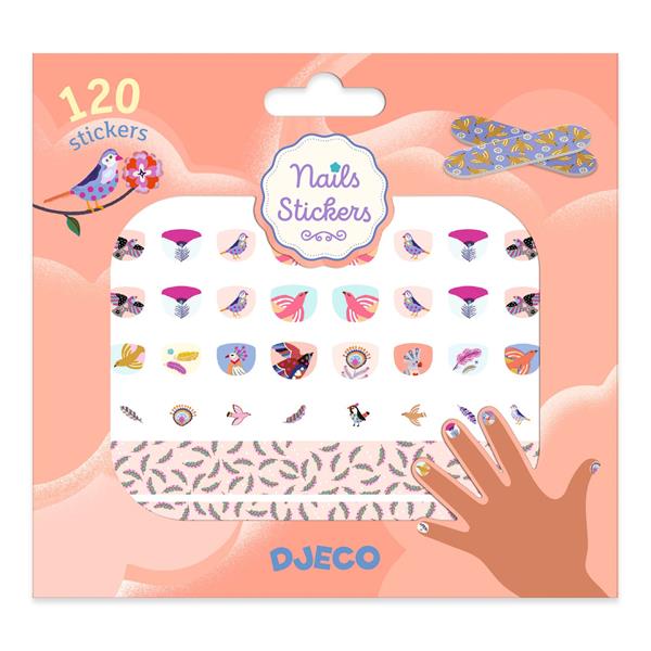 Djeco Nail Stickers Feathers (8369568121031)