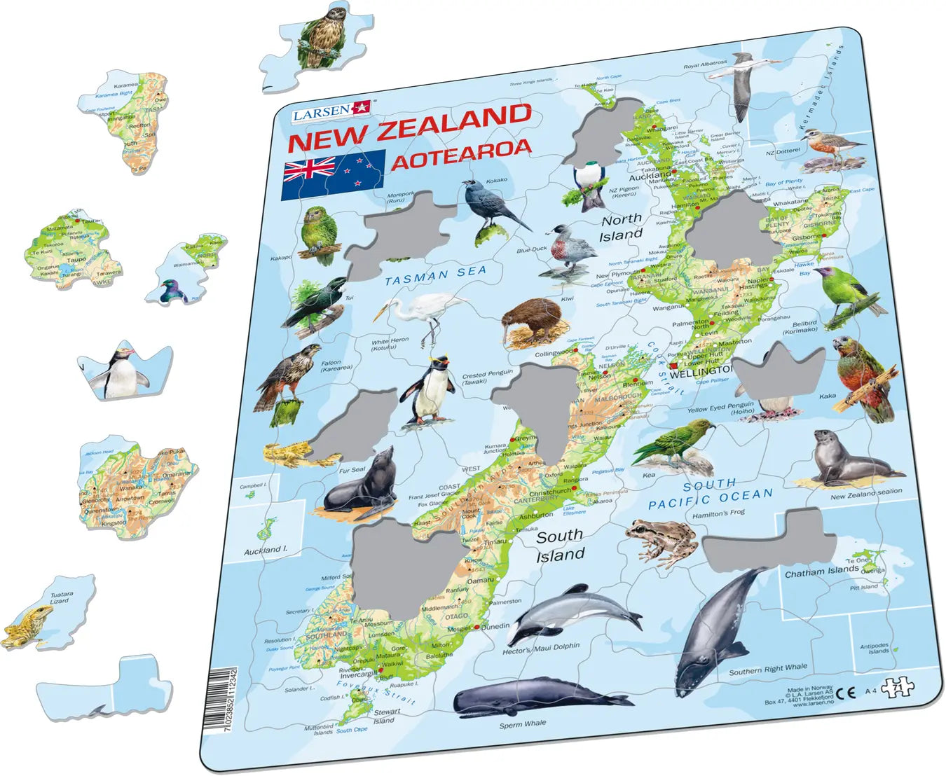 Map of NZ Puzzle (8229329436871)