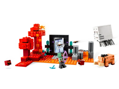 Lego Minecraft Nether Portal Ambush 21255 (7870832476359)