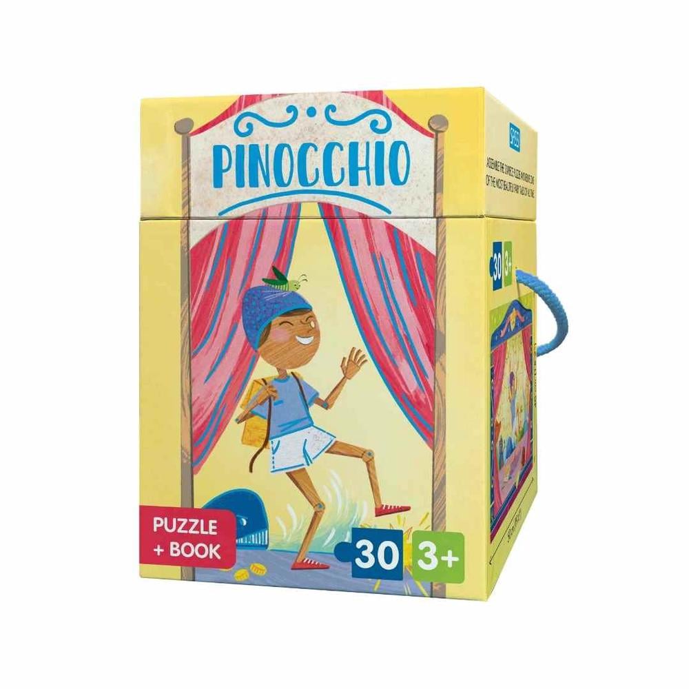 Sassi Fairy Tale Puzzle & Book - Pinocchio (8384435093703)