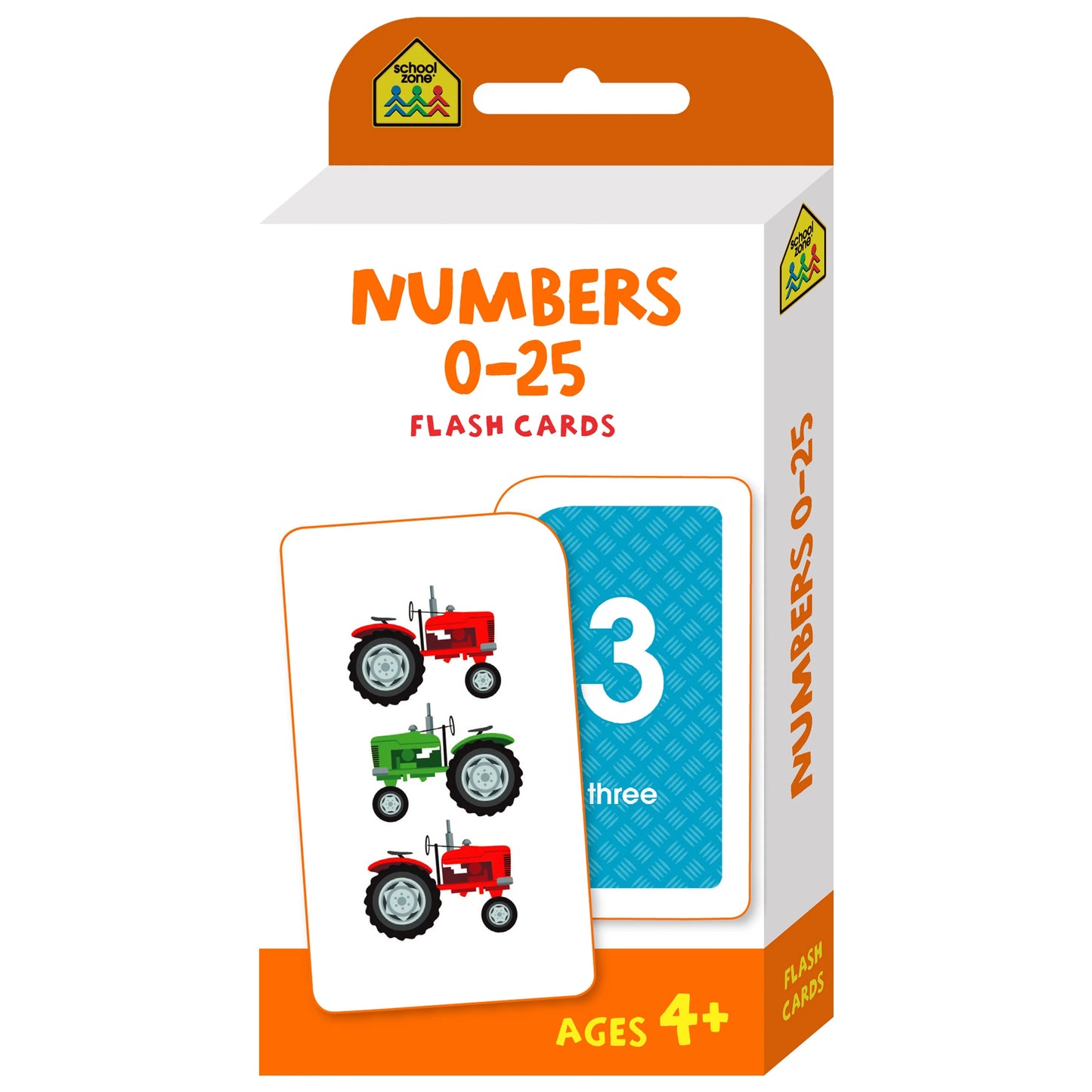 SZ Numbers 0-25 Flash Cards