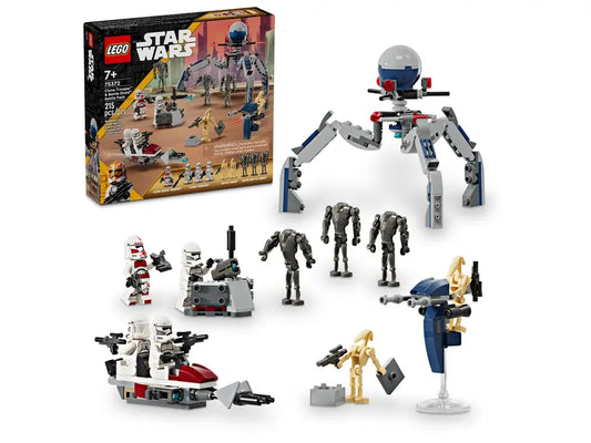 Lego SW Clone Trooper & Battle Droid Battle Pack 75372 (7859512443079)