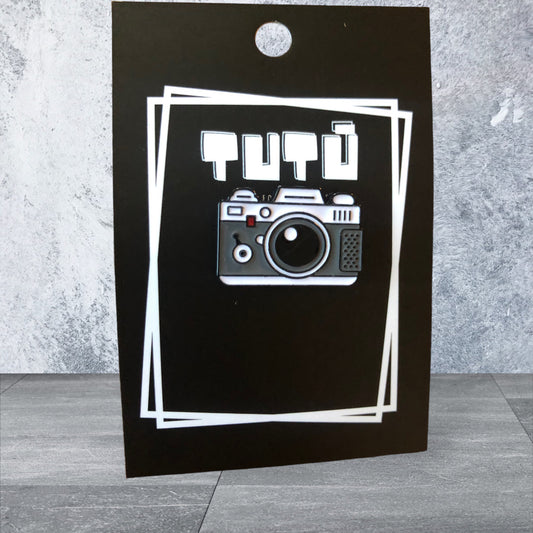 Tutu Toys Black Camera Pin  (7721029501127)