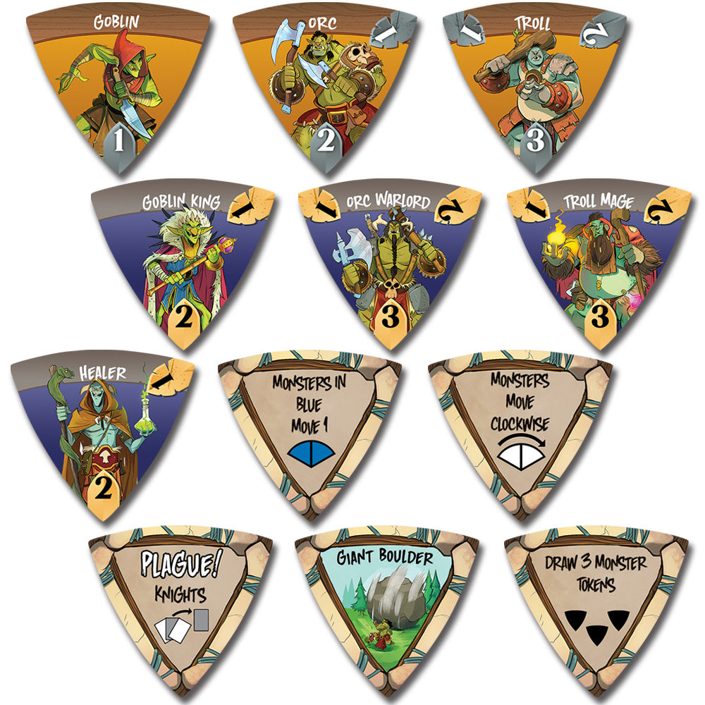 Castle Panic 2nd Edition tokens (7888217080007)