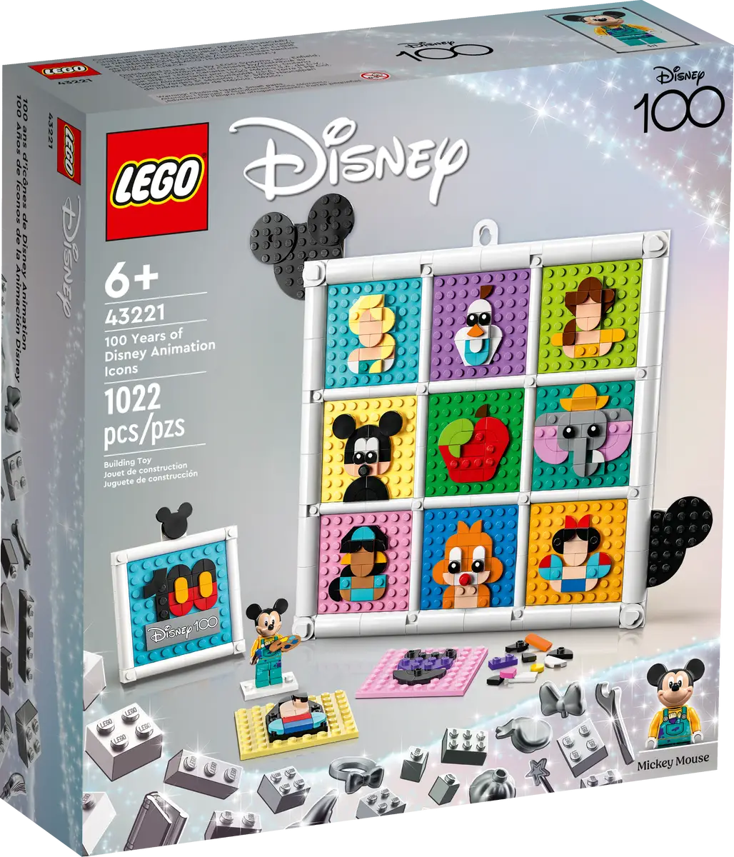 Lego Disney 100 Years of Animation Icons 43221 (7680489881799)