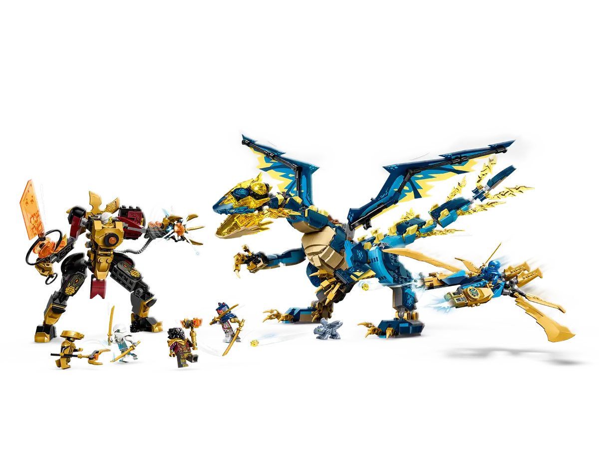 Lego Nin Elemental Dragon vs The Empress Mech 71796 (7680698450119)