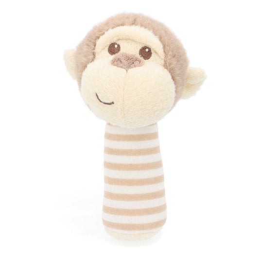 Keeleco Baby Marcel Monkey Stick Rattle (7706326597831)