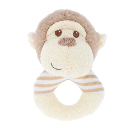 Keeleco Baby Marcel Monkey Ring Rattle (7706326532295)