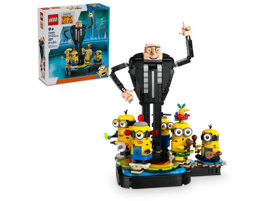 Lego Minions Brick Built Gru and Minions 75582 (8046283456711)