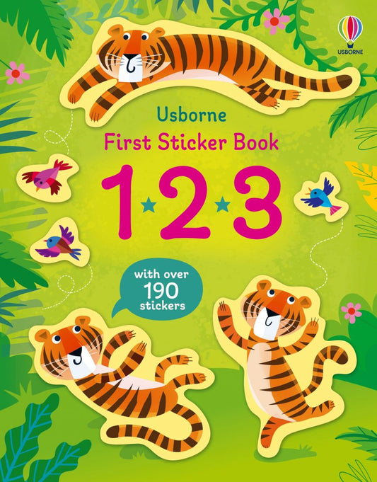 First Sticker Book 123 (7638526034119)