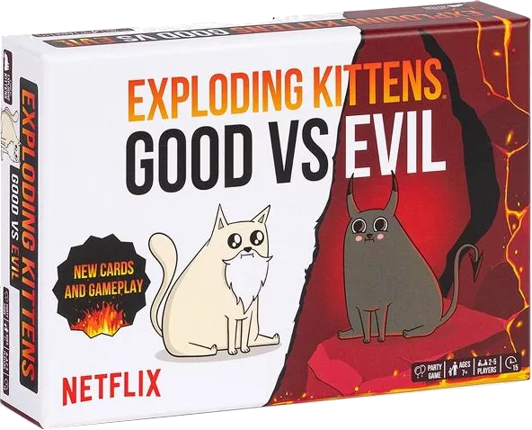 Exploding Kittens: Good vs Evil cover (7730129174727)