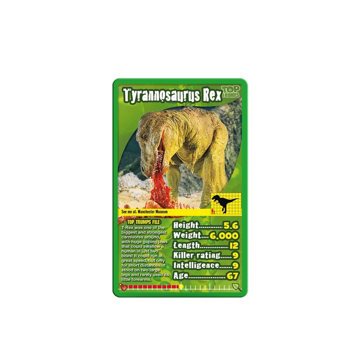 Top Trumps: Dinosaurs card (7742435328199)