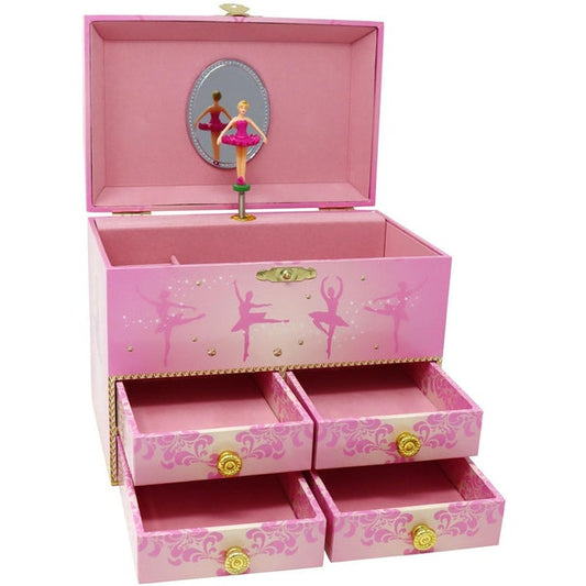 PP Romantic Ballet Medium Musical Jewellery Box (7316001259719)