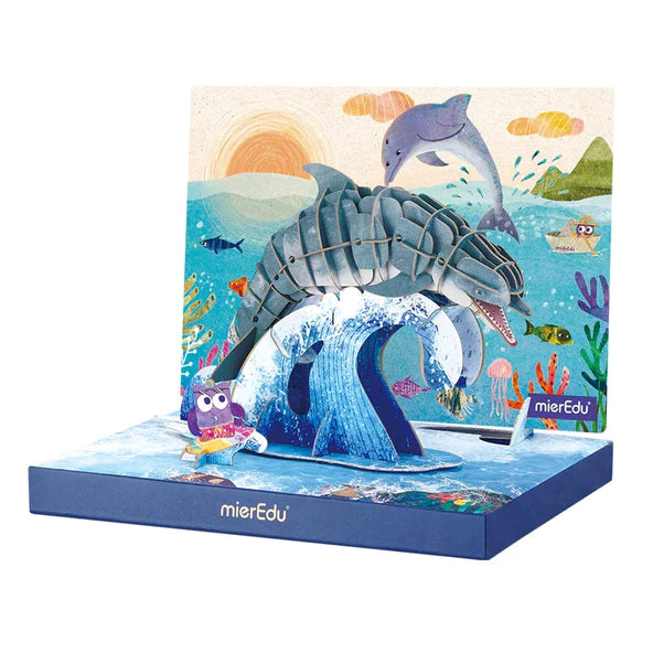 ECO 3D Puzzle Bottlenose Dolphin (7519383257287)