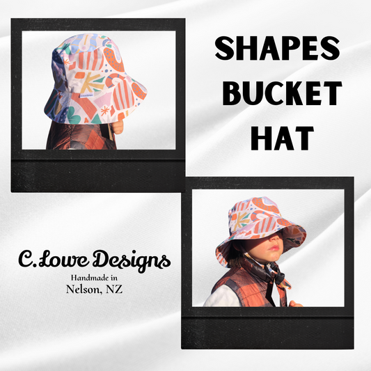 Bucket Hat Med shapes (7524168990919)