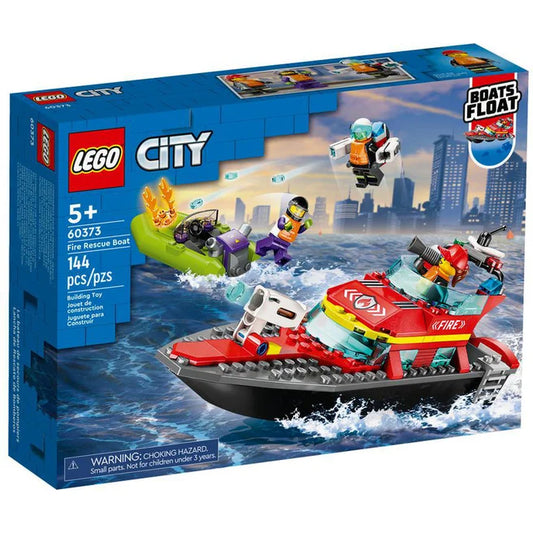 Lego City Fire Rescue Boat 60373 (7592865267911)