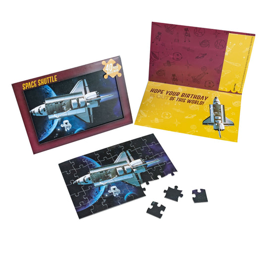 The Space Shuttle Jigsaw Card (6868339982535)