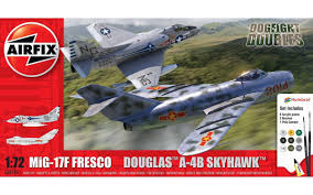 AFX Doubles Mig17F & Skyhawk (6081036452039)
